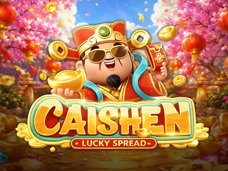 PLAYSTAR : CAISHEN-LUCKY SPREAD - JPMAXWIN188